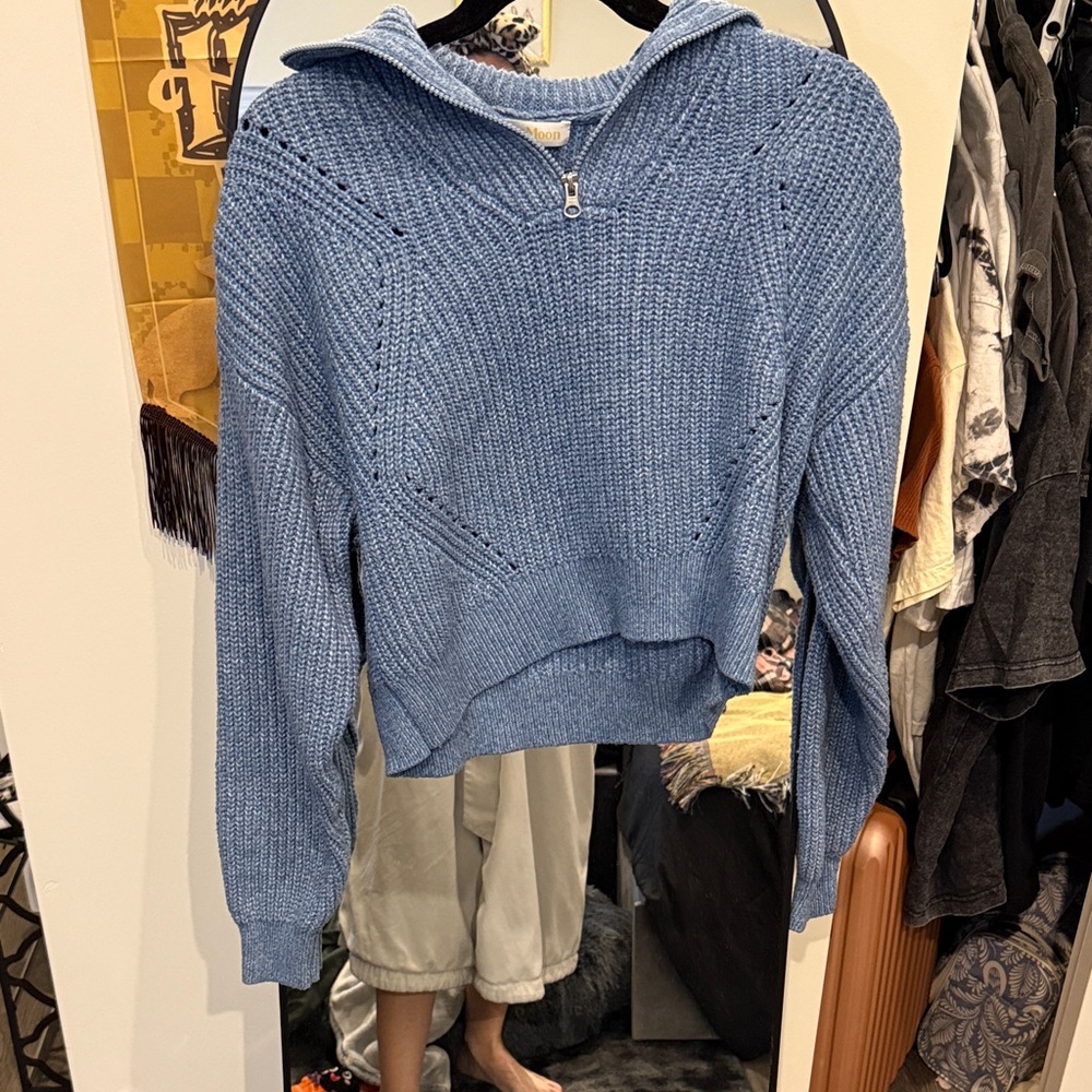 Sugar Moon 1/4 Zip Sweater